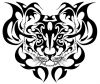 tribal tiger head tattoo pic